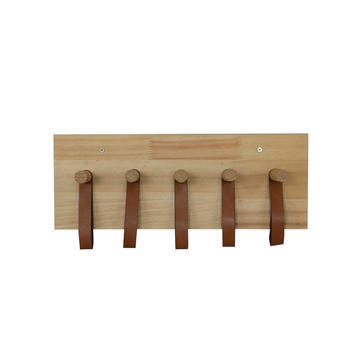 Well-structured wood hanger hooks